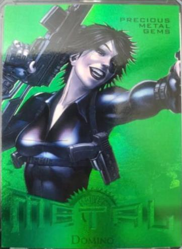 Domino [Green Precious Metal Gems] #7