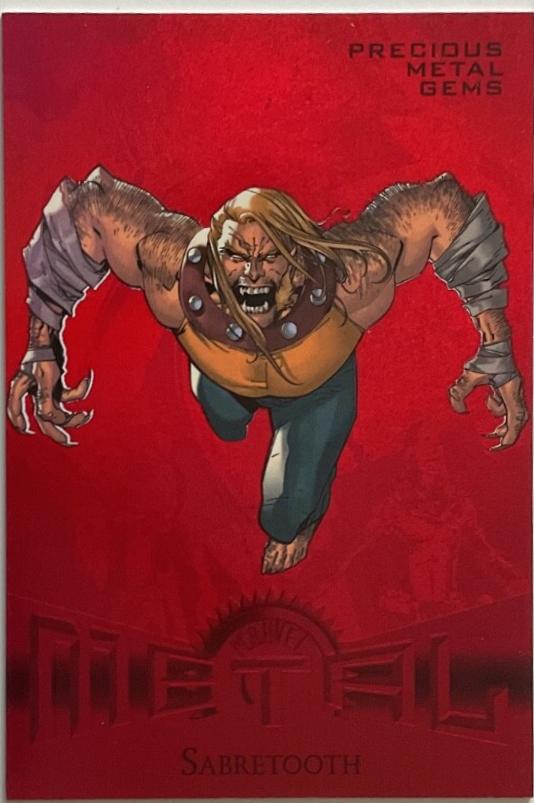 Sabretooth [Red Precious Metal Gems] #38