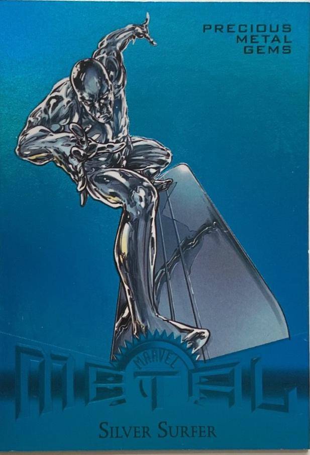 Silver Surfer [Blue Precious Metal Gems] #25