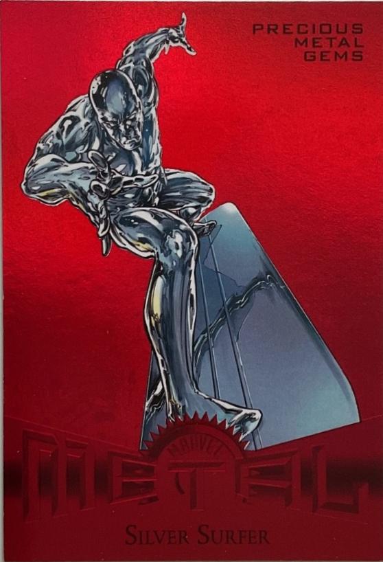 Silver Surfer [Red Precious Metal Gems] #25