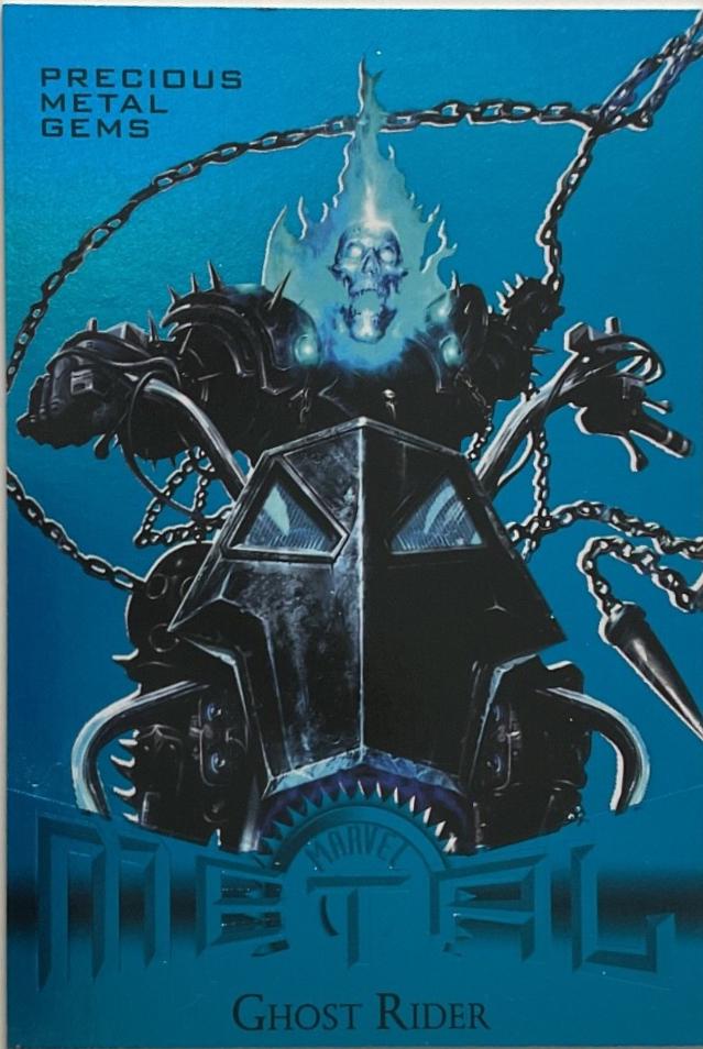 Ghost Rider [Blue Precious Metal Gems] #30