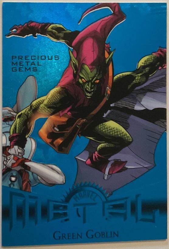 Green Goblin [Blue Precious Metal Gems] #33