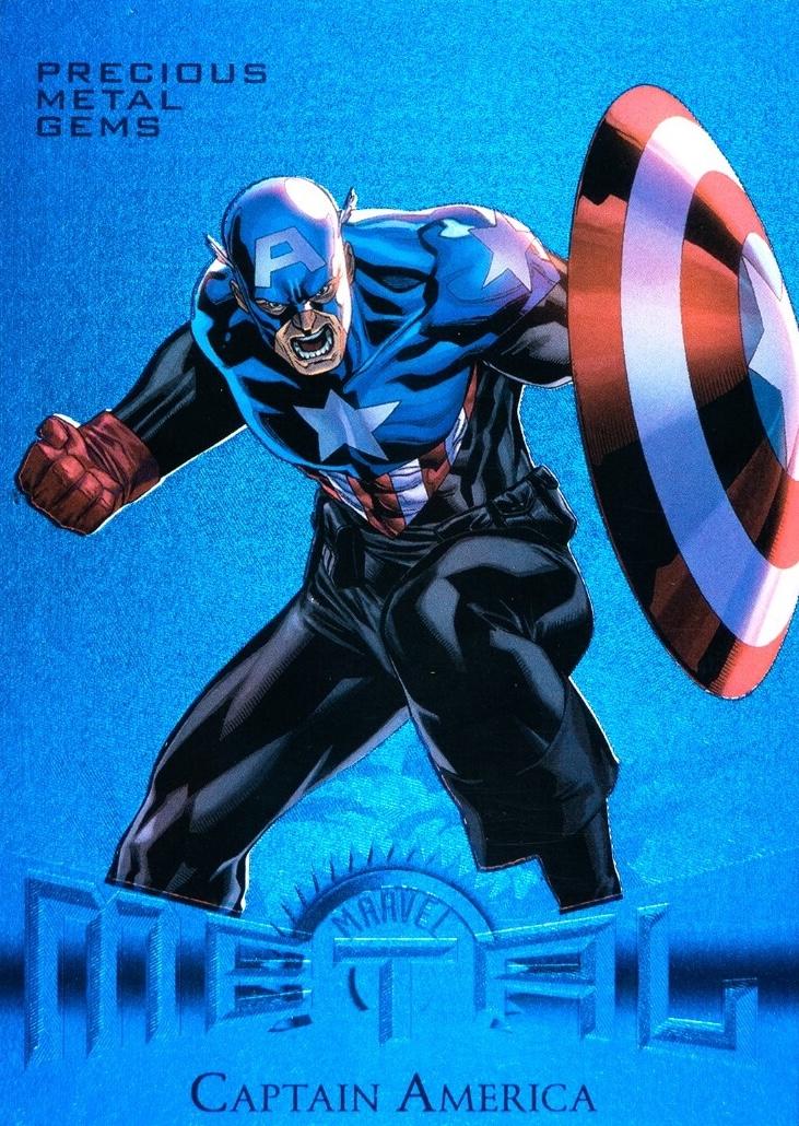 Captain America [Blue Precious Metal Gems] #9