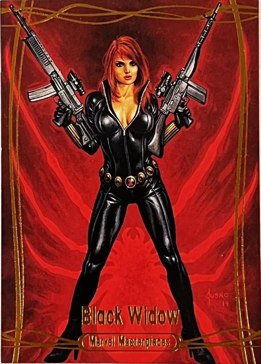Black Widow [Orange Foil] #63