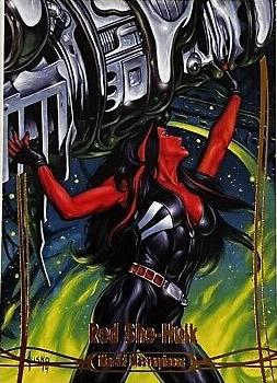 Red She-Hulk [Orange Foil] #24