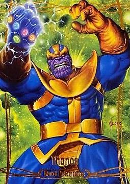 Thanos [Orange Foil] #64