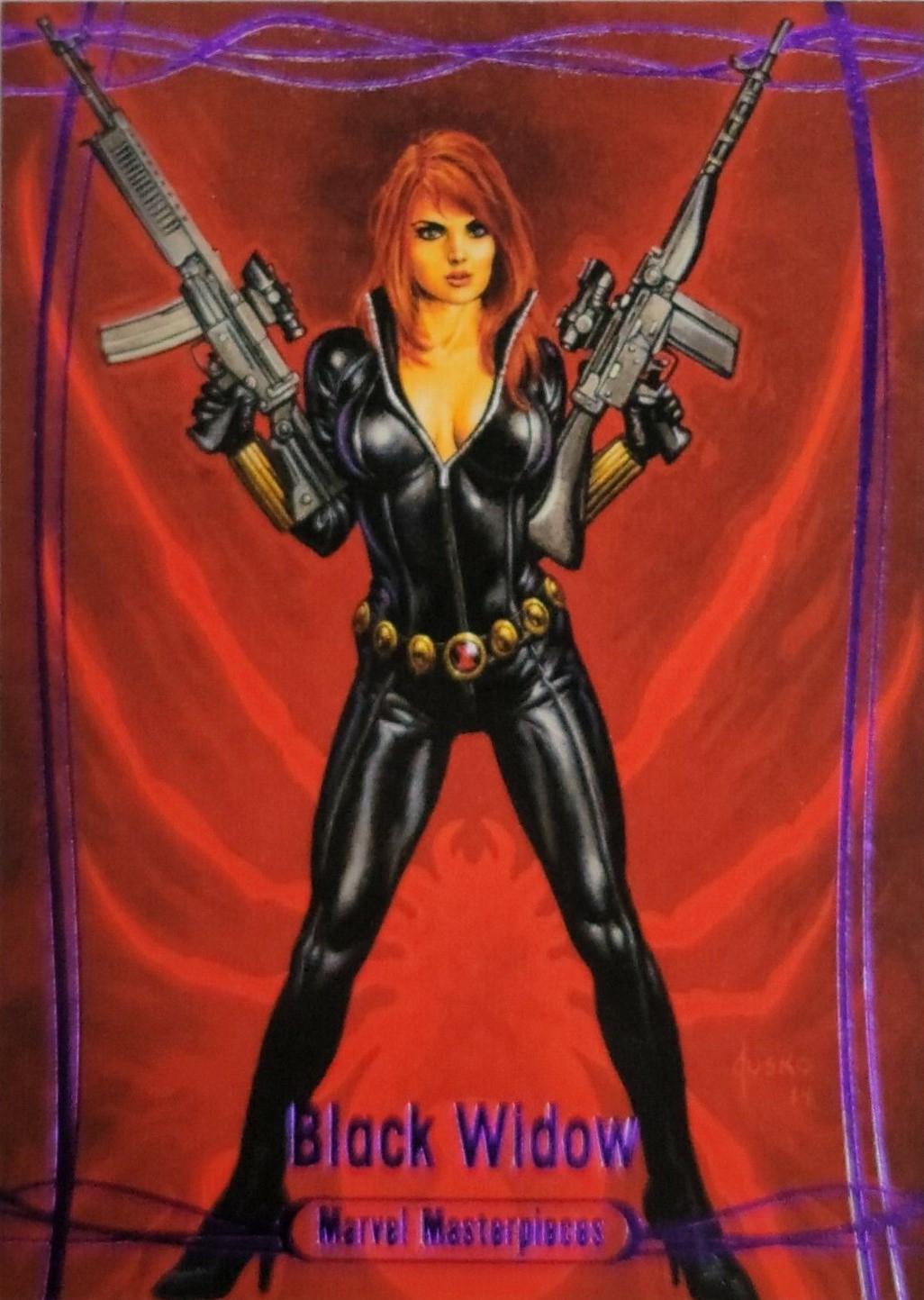 Black Widow [Purple Foil] #63