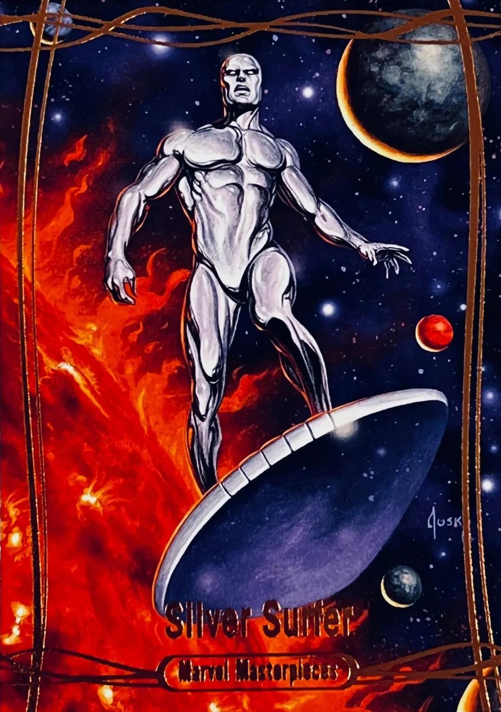 Silver Surfer [Orange Foil] #88