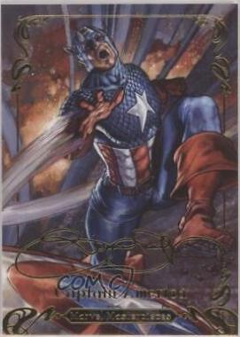 Captain America [Gold Foil Signatures] #88