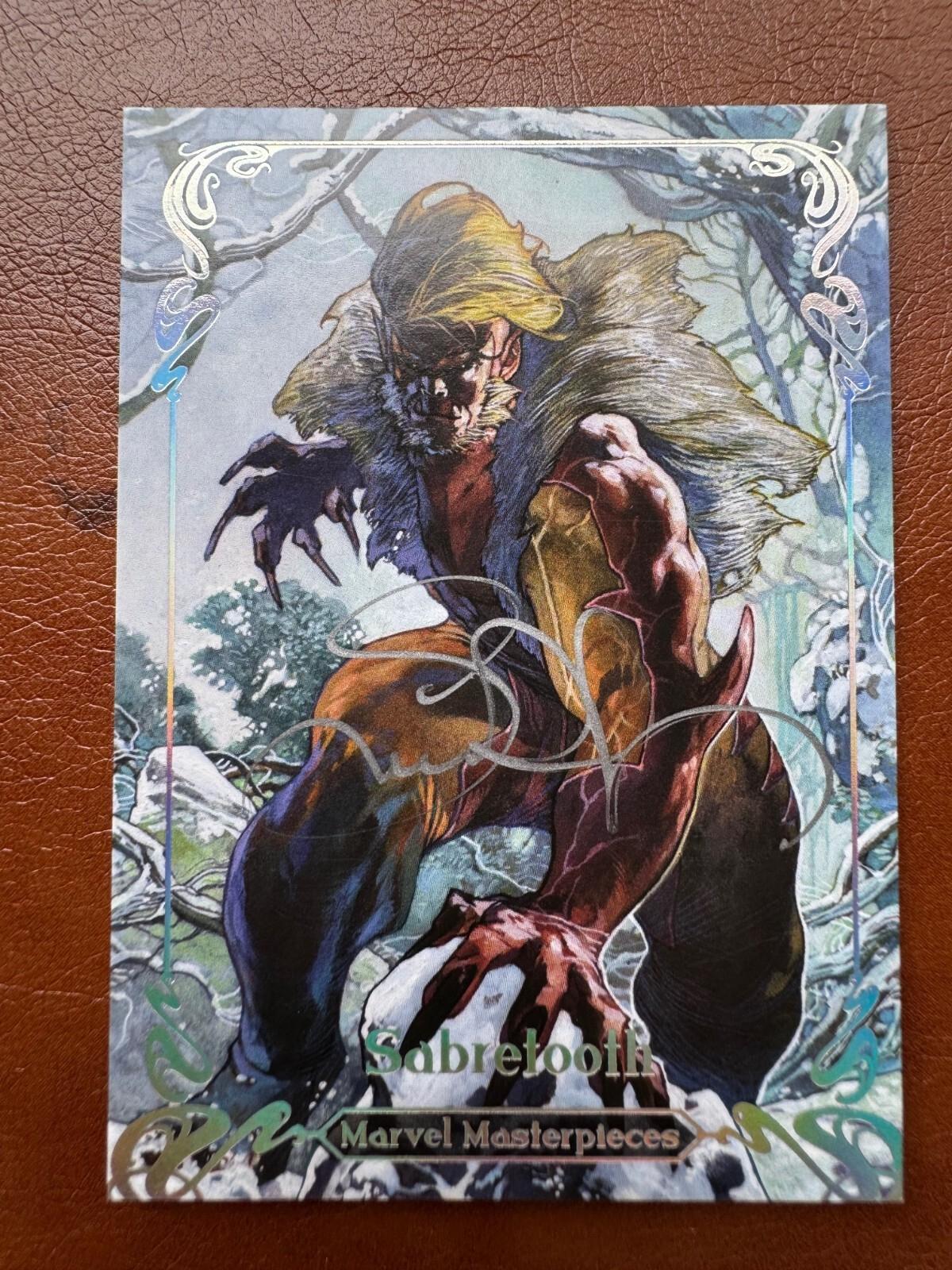 Sabretooth [Silver Spectrum Auto] #63
