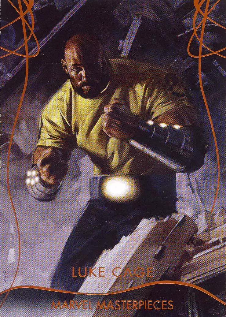 Luke Cage [Legendary Orange Foil] #6