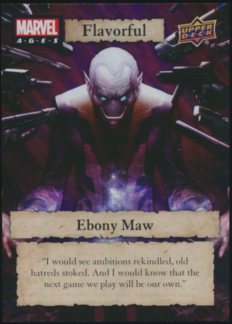 Ebony Maw #F-21