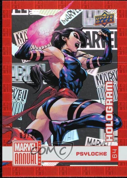 Psylocke [Hologram] #64