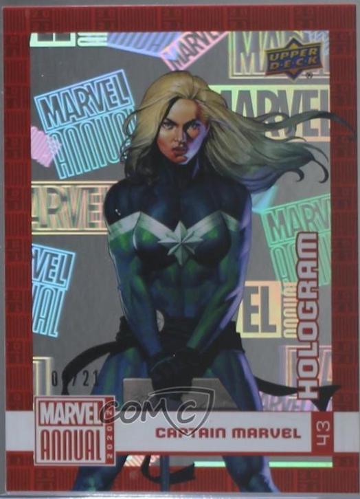 Captain Marvel [Hologram] #43
