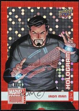 Iron Man [Hologram] #34