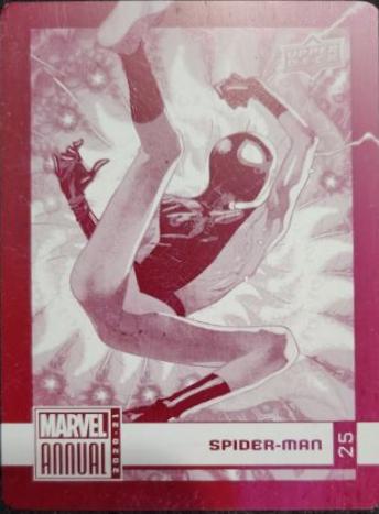 Spider-Man [Printing Plate] #25