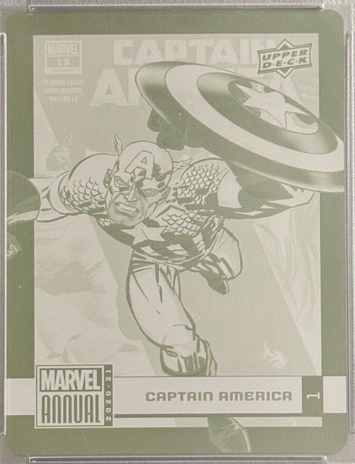 Captain America [Printing Plate] #1