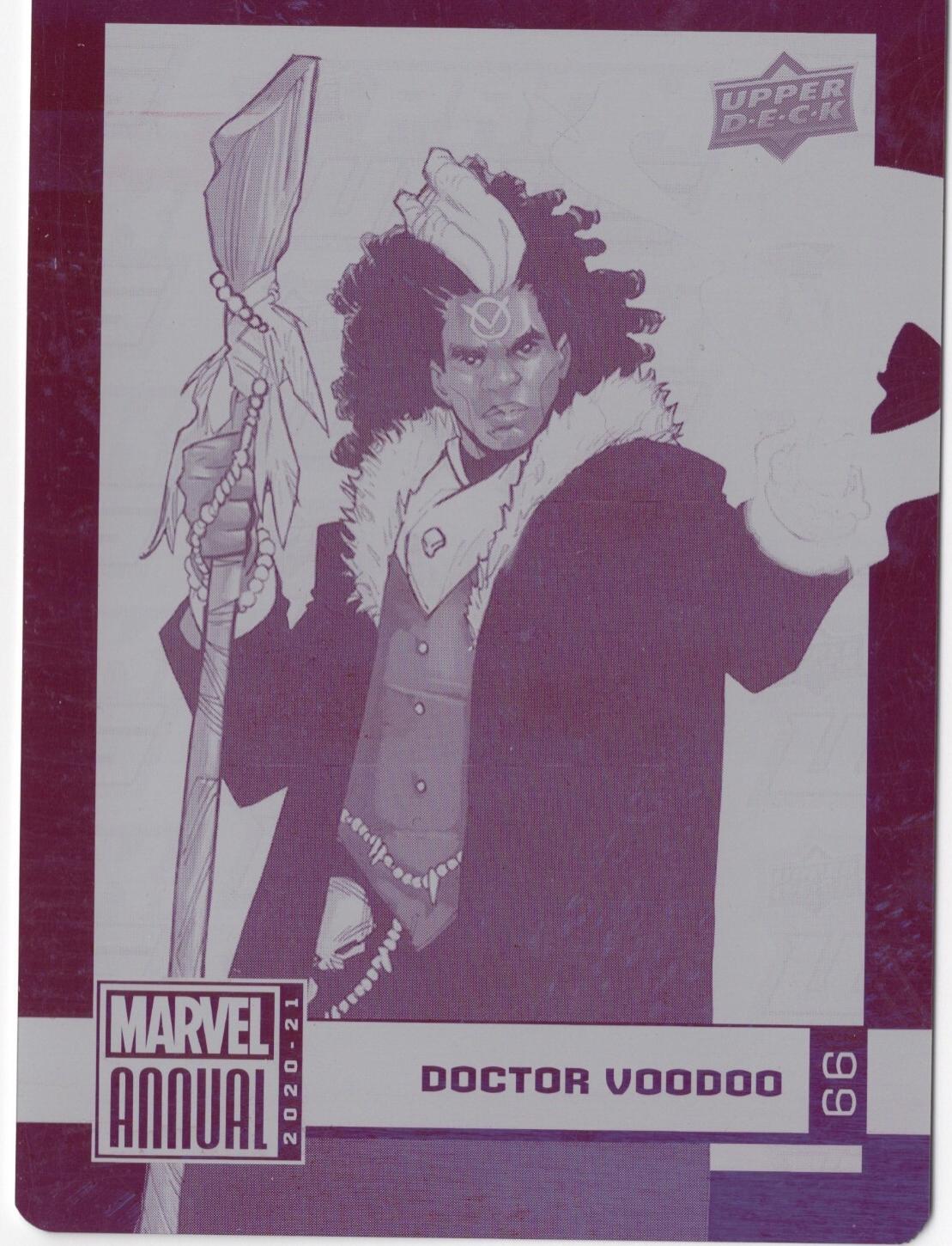 Doctor Voodoo [Printing Plate] #66