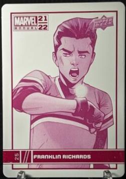 Franklin Richards [Printing Plate] #25
