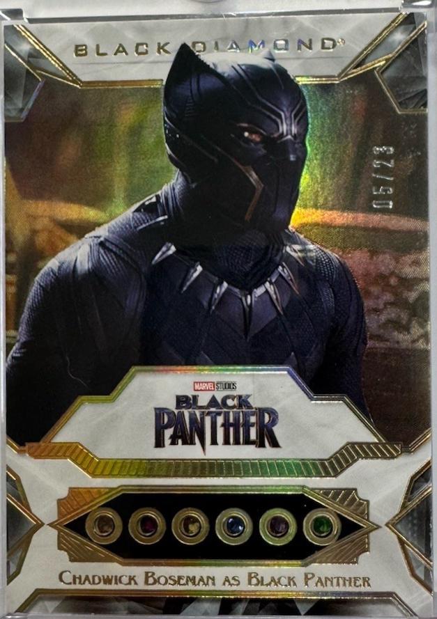Chadwick Boseman as Black Panther [Infinity Stones Diamond Relic] #68