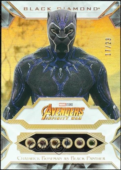 Chadwick Boseman as Black Panther [Infinity Stones Diamond Relic] #79