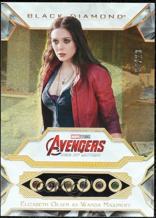 Elizabeth Olsen as Wanda Maximoff [Infinity Stones Diamond Relic] #39