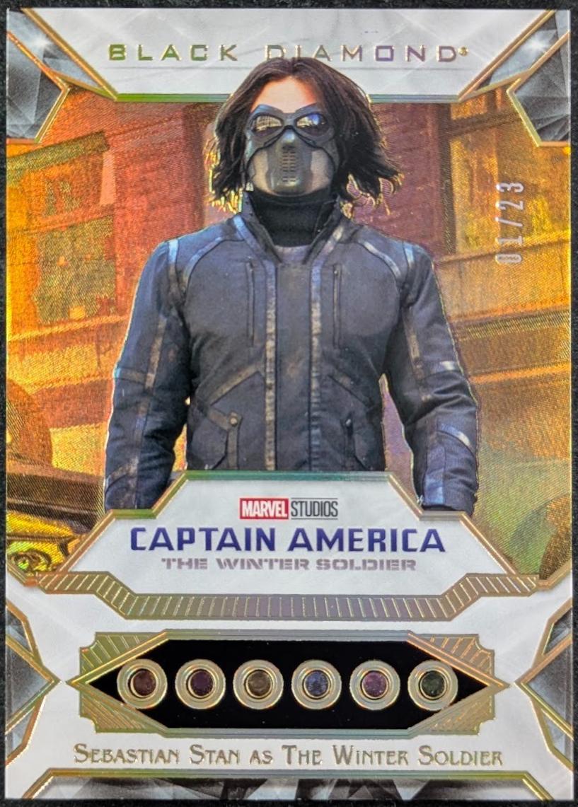 Sebastian Stan as Bucky Barnes [Infinity Stones Diamond Relic] #25