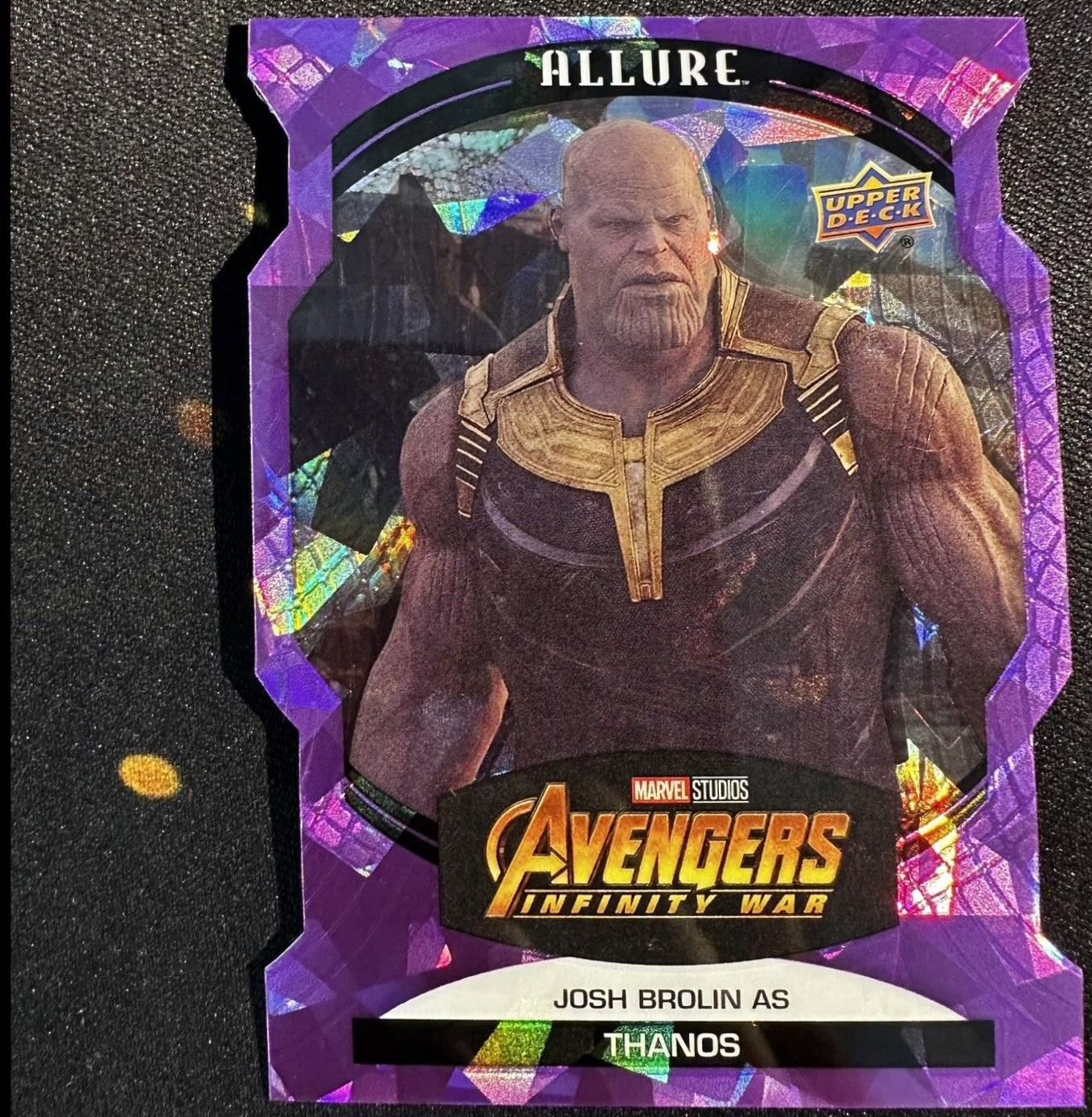 Josh Brolin as Thanos [Purple Die Cut] #74