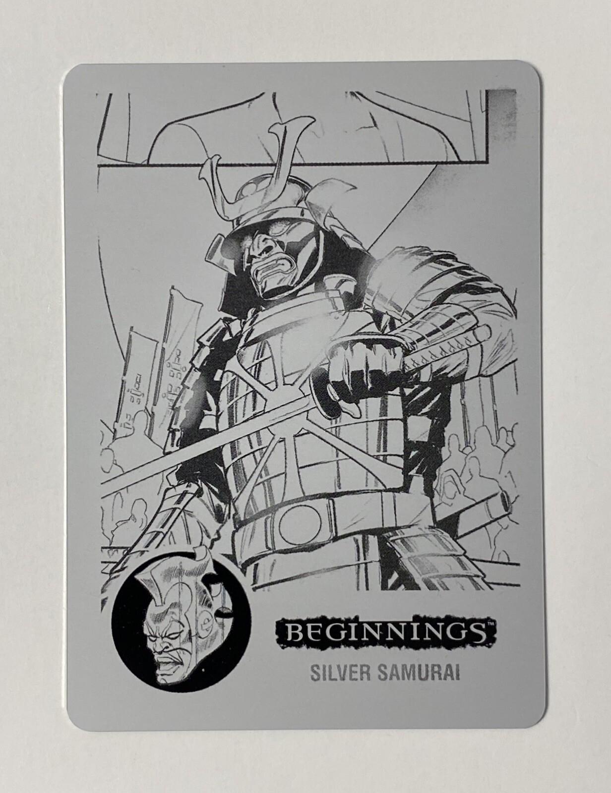 Silver Samurai [Black Printing Plate] #66