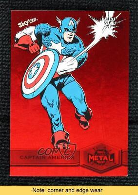 Captain America [Precious Metal Gems Red] #116
