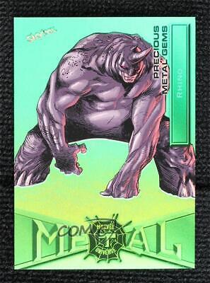 Rhino [Precious Metal Gems Green] #68