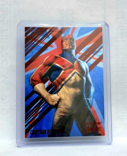 Captain Britain [Burgundy Foil] #12