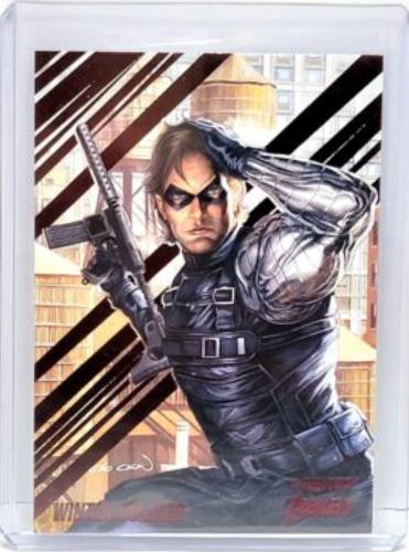 Winter Soldier [Burgundy Foil] #88