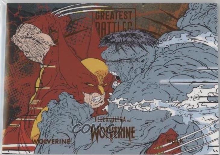 Wolverine vs. Hulk [Orange Foil] #GB-6