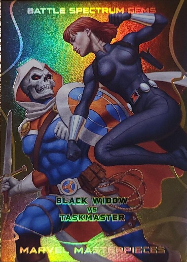 Black Widow vs. Taskmaster [Gold] #BS-8