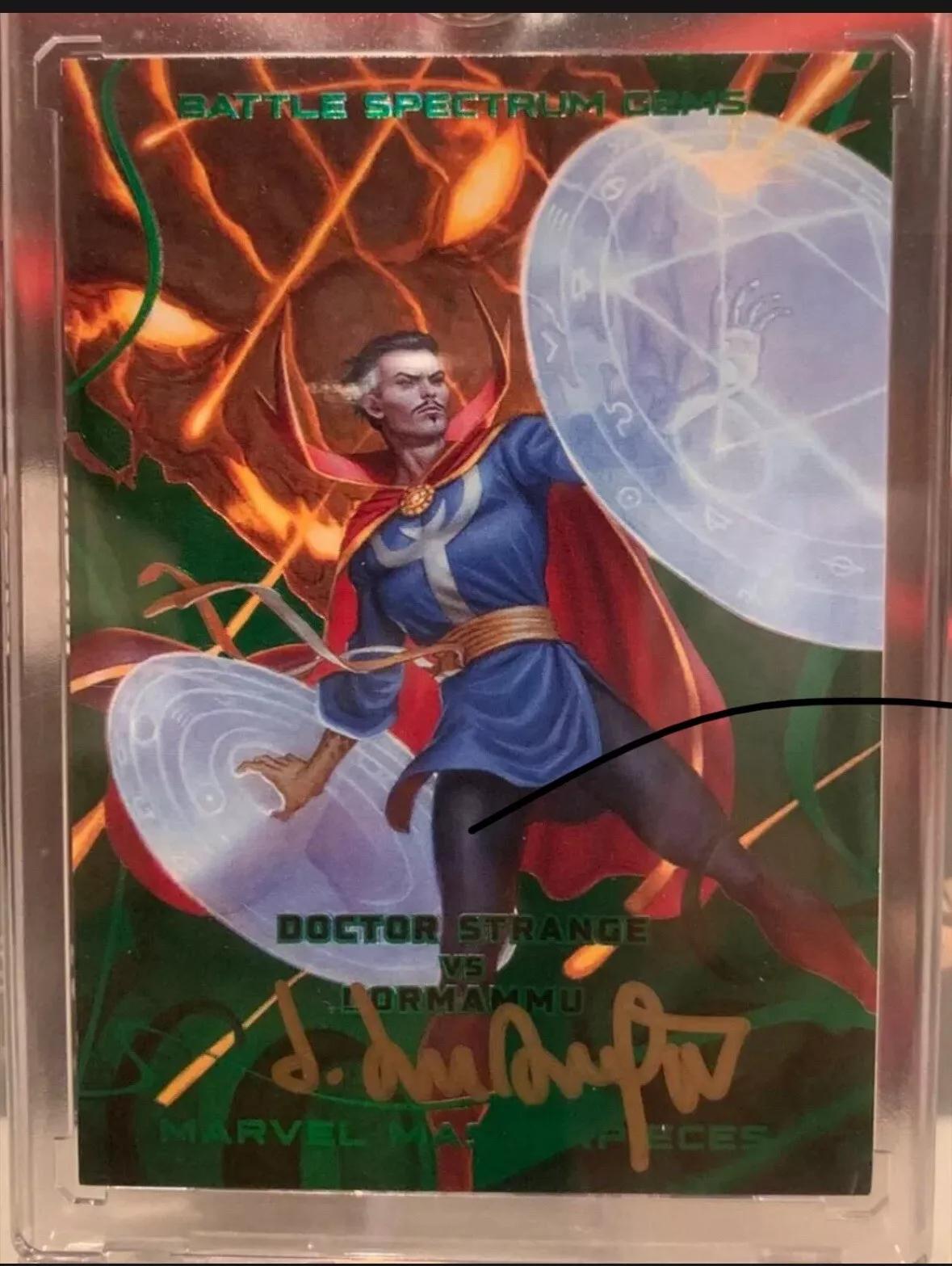Doctor Strange vs. Dormammu [Green Auto] #BS-6