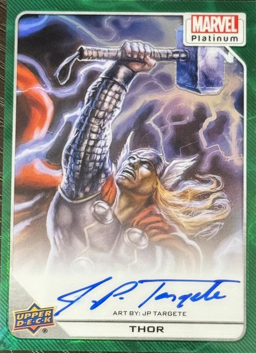 Thor [Artist Auto Green Rainbow] #86