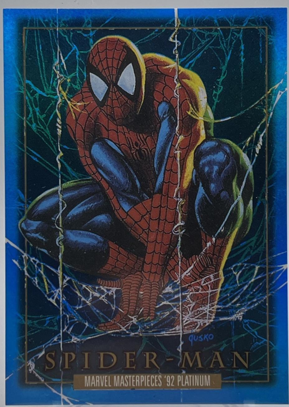 Spider-Man [Precious Metal Gems Blue] #87