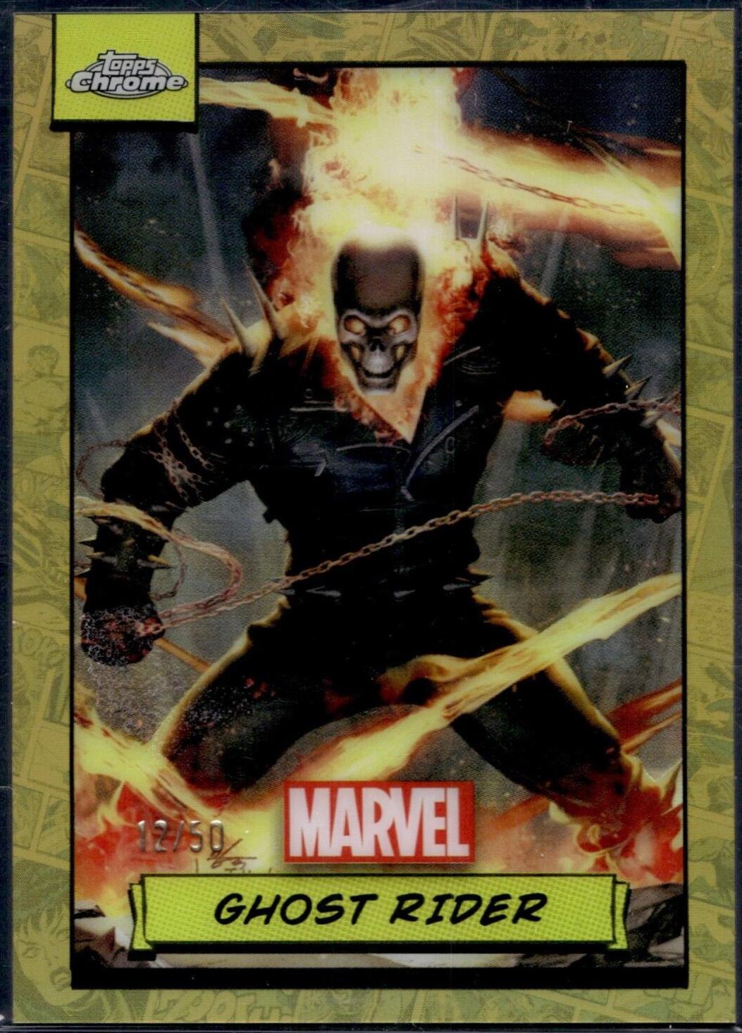 Ghost Rider [Gold Refractor] #90