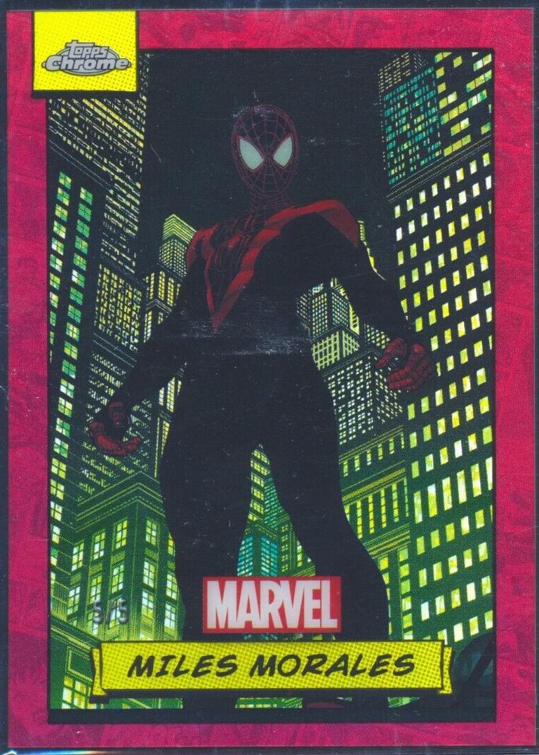 Miles Morales [Red Refractor] #81