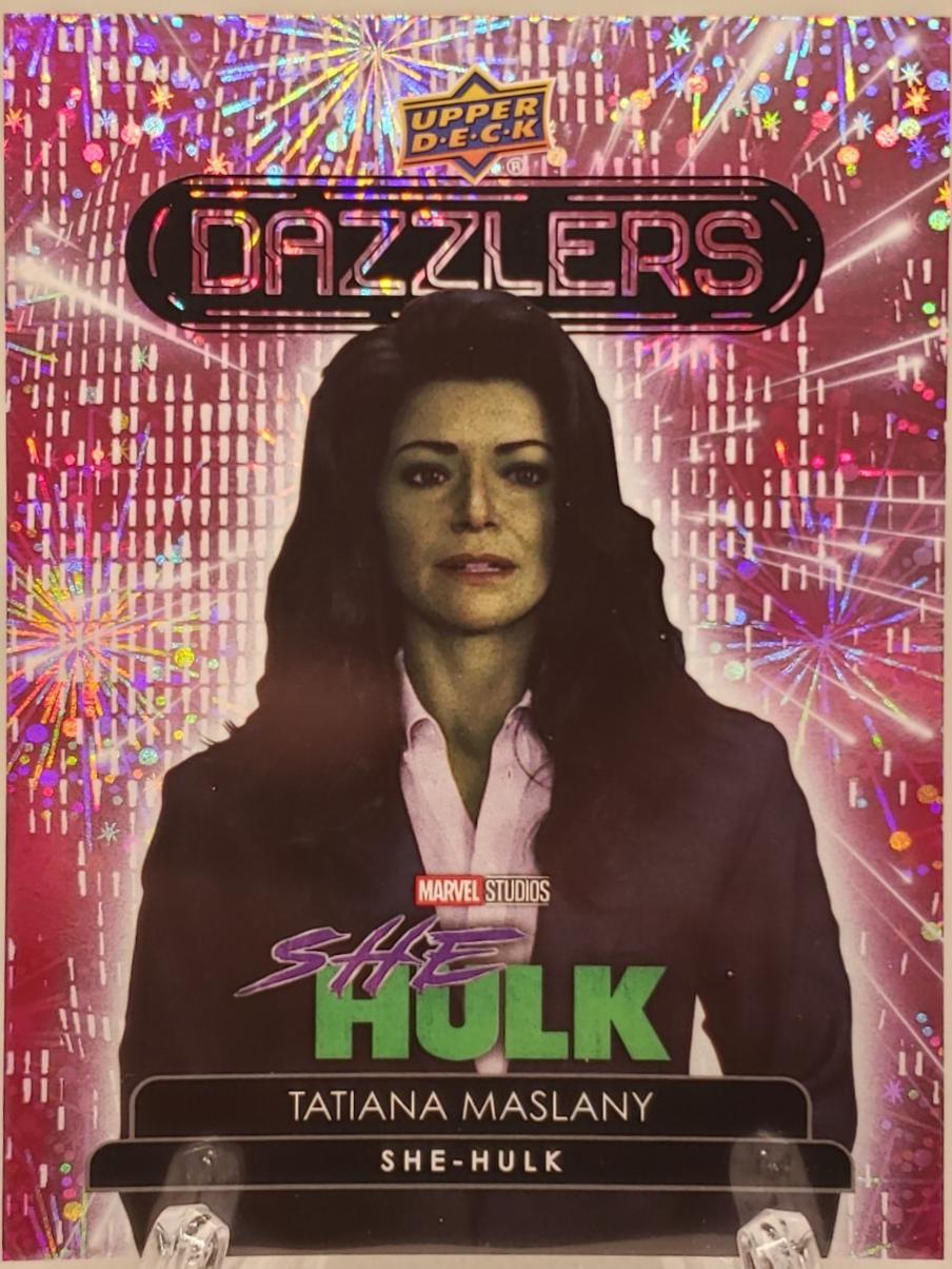 Tatiana Maslany as She-Hulk [Pink] #DZ-7