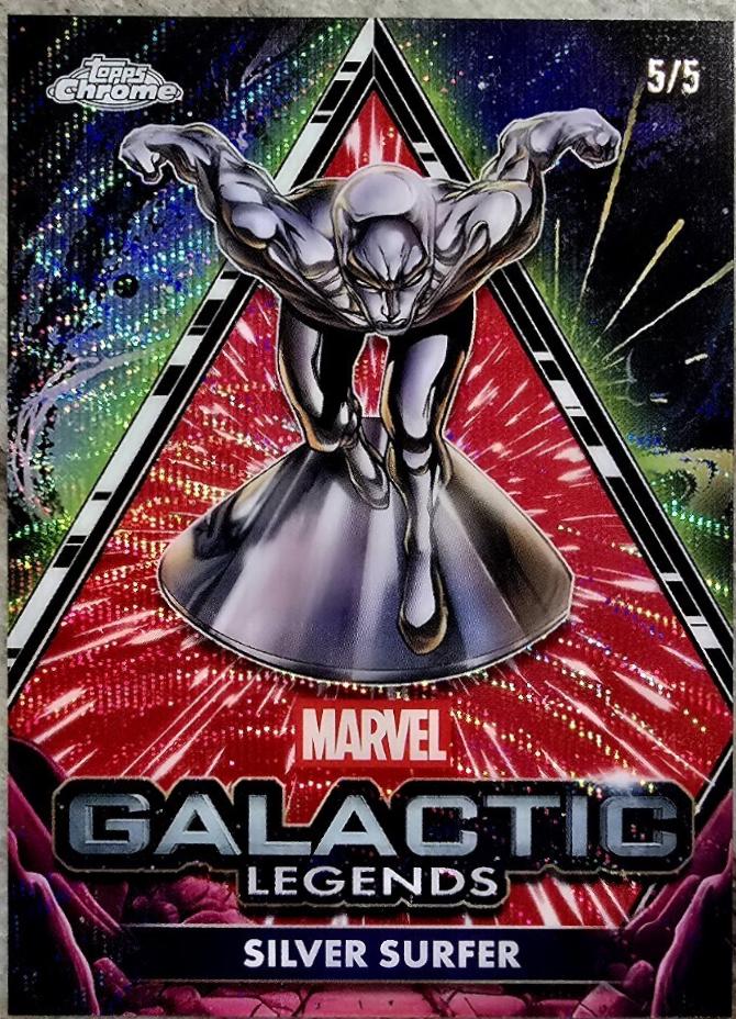 Silver Surfer [Red Wave Refractor] #GL-3