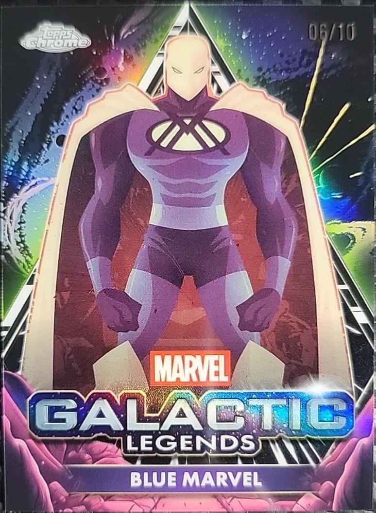 Blue Marvel [Black Refractor] #GL-7