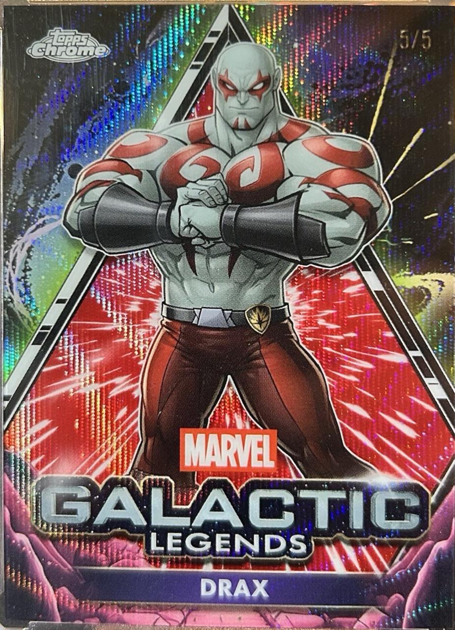 Drax [Red Wave Refractor] #GL-10
