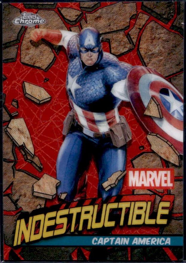 Captain America [Red Lazer Refractor] #I-3