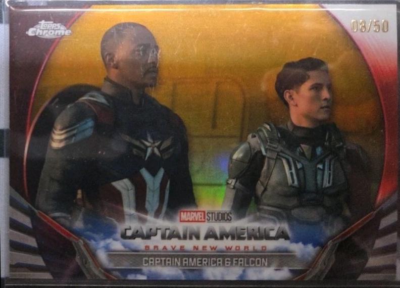Captain America & Falcon [Gold] #BNW-19