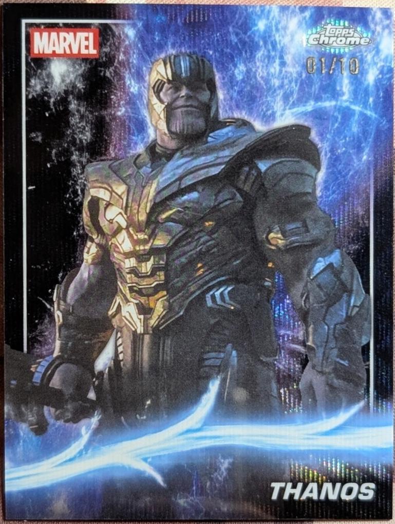 Thanos [Black Wave Refractor] #100