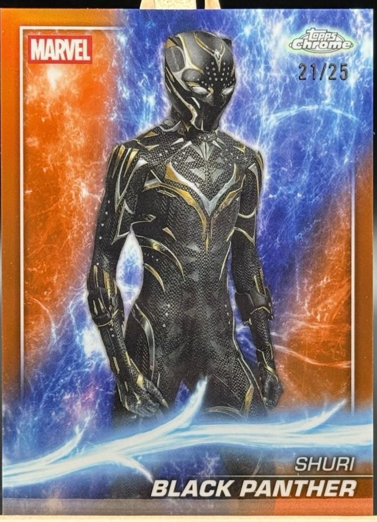 Black Panther [Orange Refractor] #140