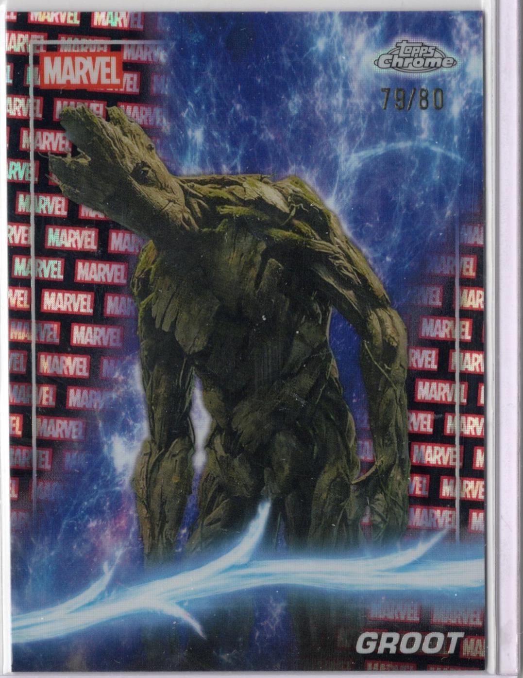 Groot [Marvel Red Black Lava Refractor] #50