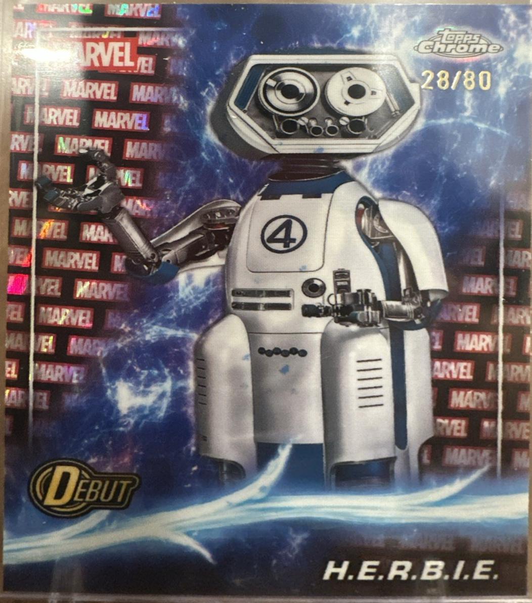 H.E.R.B.I.E. [Marvel Red Black Lava Refractor] #199